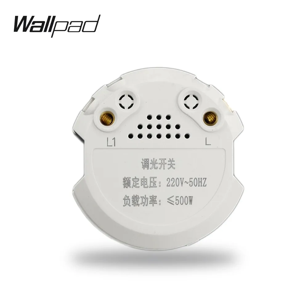 Wallpad L6 модульный настенный диммер 500 Вт регулятор яркости вращается 5 цветов DIY