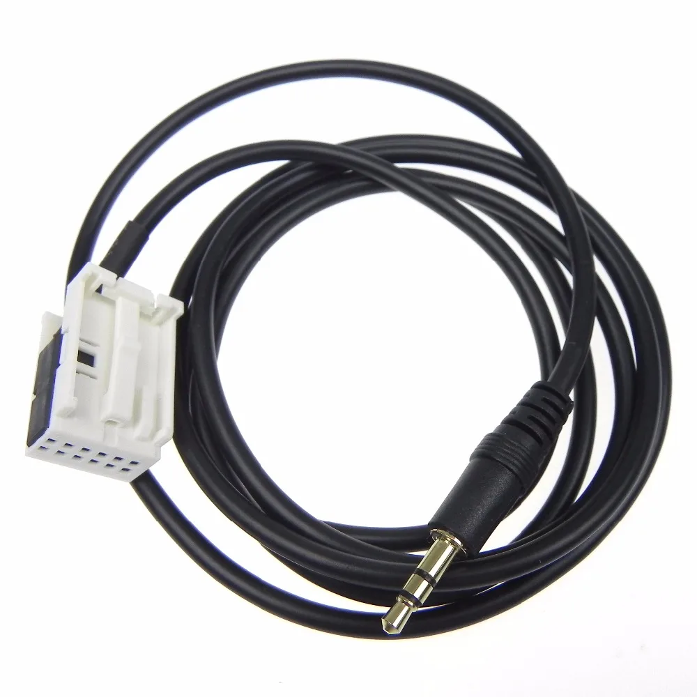 High Quality 3.5mm male AUX In Cable A4 A3 A6 TT A8 S4 AUDO Audio AUX cable Aux Audio Adapter cable length 141cm 5