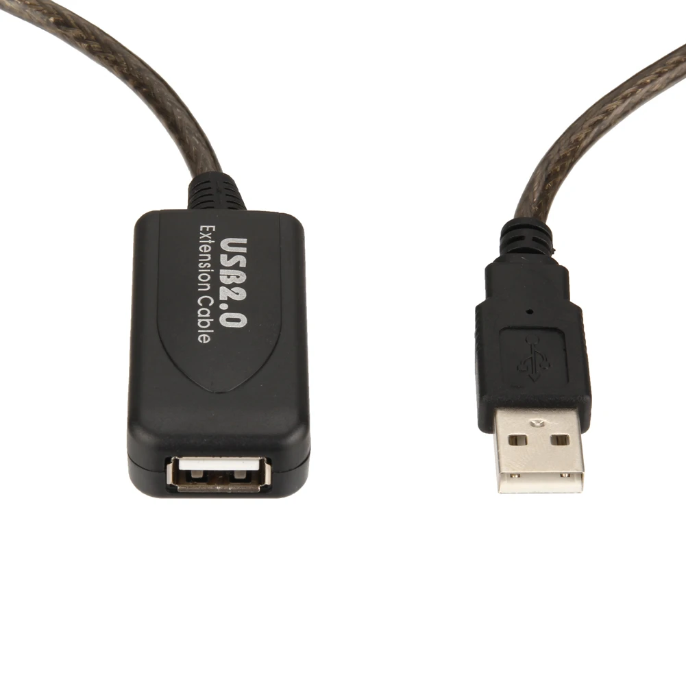 5m/10m/15m USB 2.0 Active Repeater Cable Extension Lead Signal Manifier Extend Cable 8 SL@88
