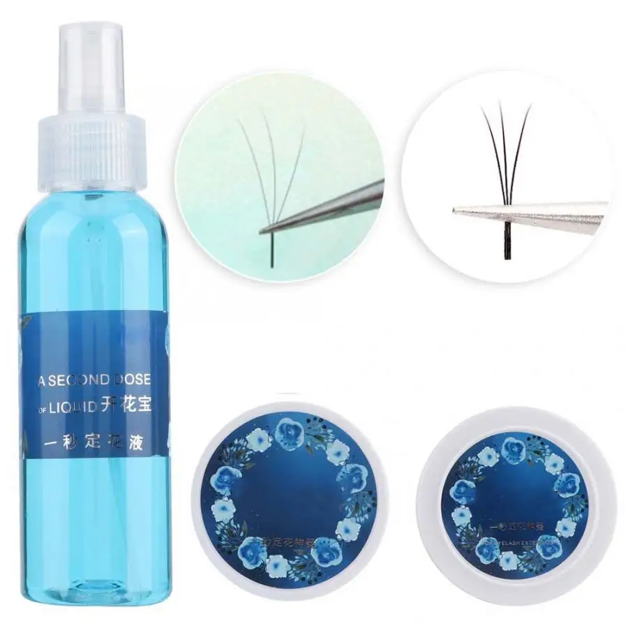 Lash Lift False Eyelash Fixing Finalize Liquid + Sponge Eyelash