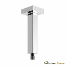 8 дюймов латунный душевой держатель, ванная комната потолочные дополнительные компоненты к душевой головке Arm с фланцем хром, 04-092