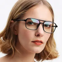 Оправа для очков в стиле ретро Для женщин Для мужчин прозрачные линзы, очки с прозрачными стеклами защита глаз Винтаж Очистить Площадь классические очки