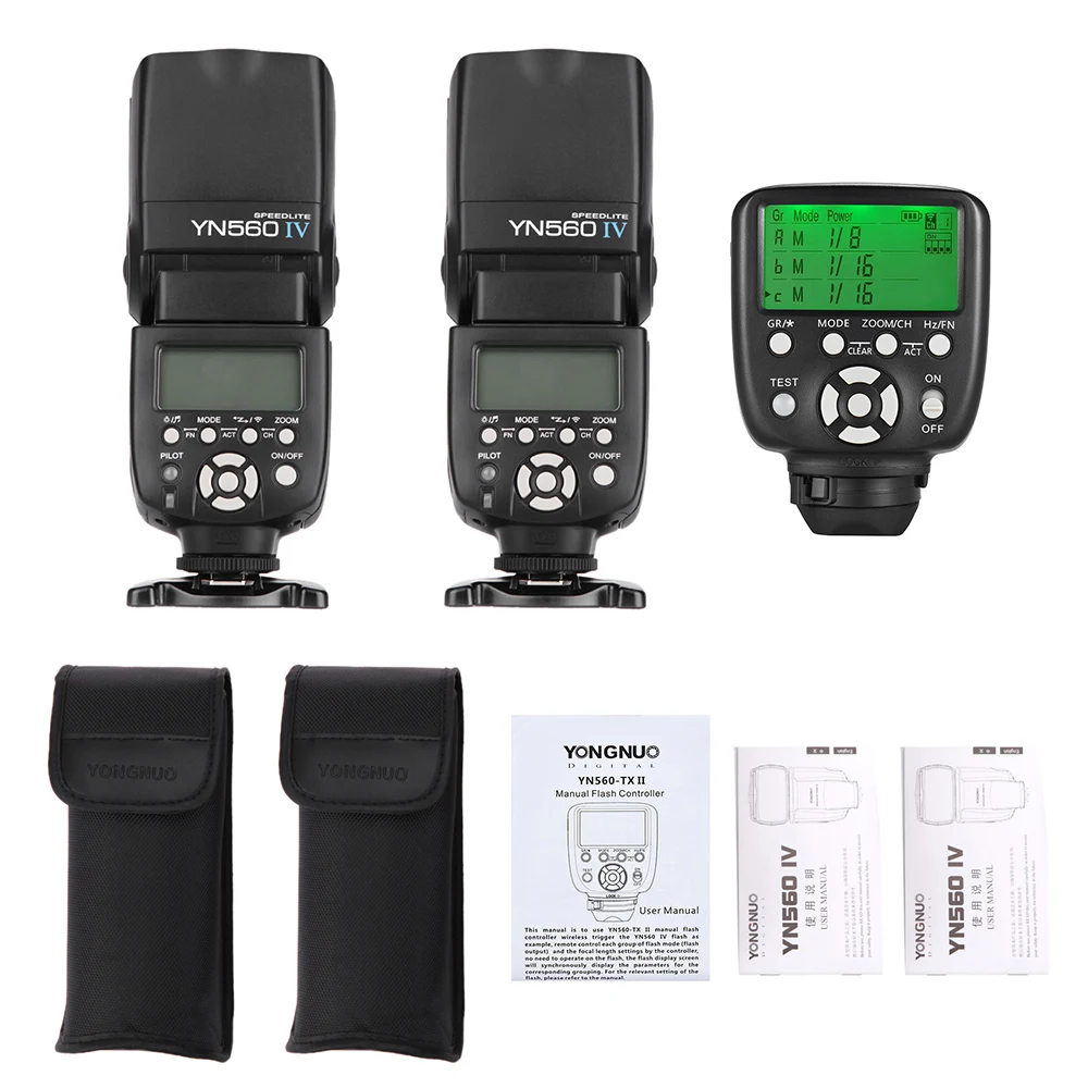 Беспроводная вспышка YONGNUO YN560 III IV Speedlite TX II|Фотовспышки| |