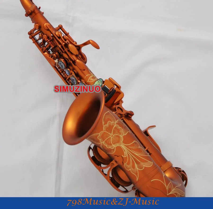 Профессиональный никелированный Eb Sopranino саксофон sax low Bb to high E чехол