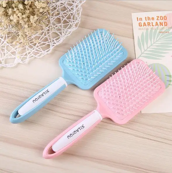 

Rectangular air bag big board comb hair hair comb plastic nylon wire massage comb beauty tools