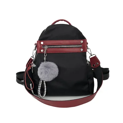 Хит, корейский стиль, женские рюкзаки, школьный рюкзак для девочек-подростков, сумка через плечо, рюкзак для женщин, женская сумка Mochila - Цвет: Wine Red