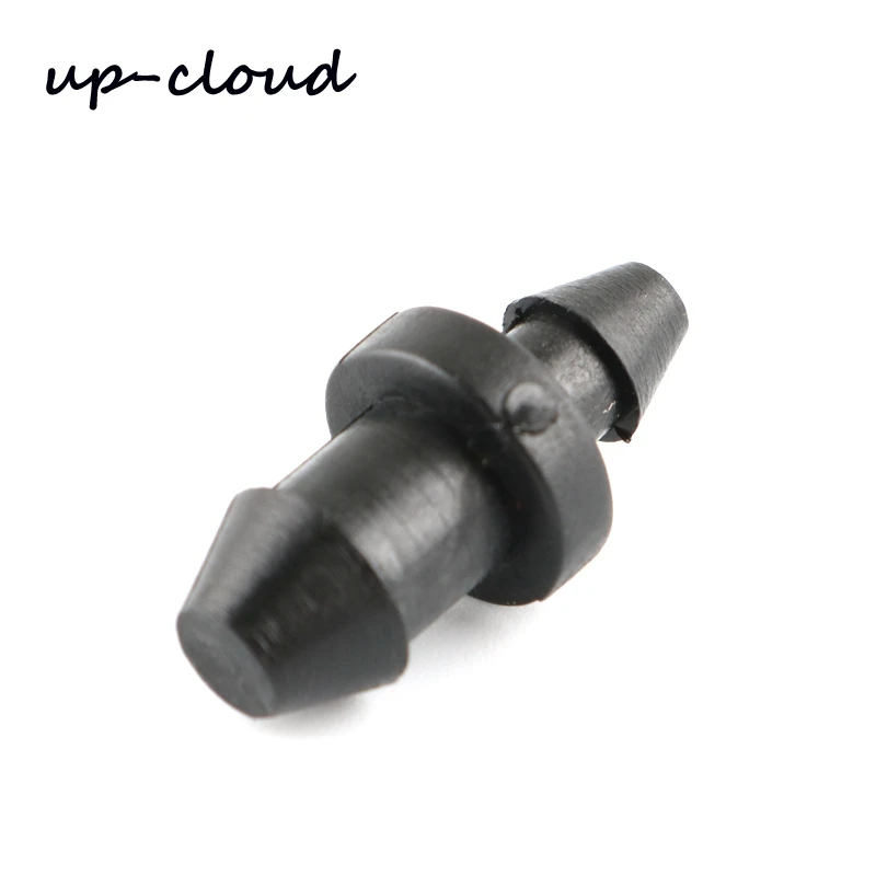 50 Pcs Drip Irrigation Connector Barbed Tee Watering Double Ways Used To Splice Our Water Pipe Tubing Together For 4//7mm Hose Pipe Garden Plant Watering Tool