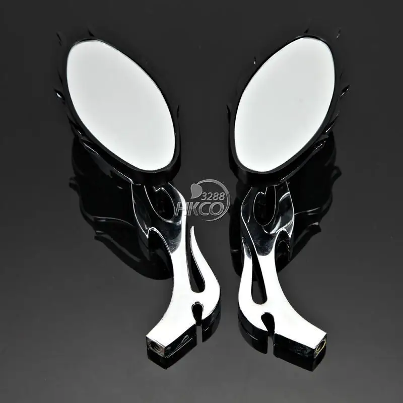 MOTOECYCLE Flame BIKE MOTORCYCLE REARVIEW SIDE MIRRORS FOR 8MM10MM CHOPPER CRUISER MOTOECYCLE Flame BIKE MOTORCYCLE REARVIEW SIDE MIRRORS FOR 8MM10MM CHOPPER CRUISER