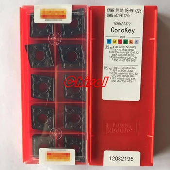 

free shipping CNMG190608-PM 4225 4325 carbide turning inserts cutter CNMG190612-PM 4225 4325 turning cutting tools