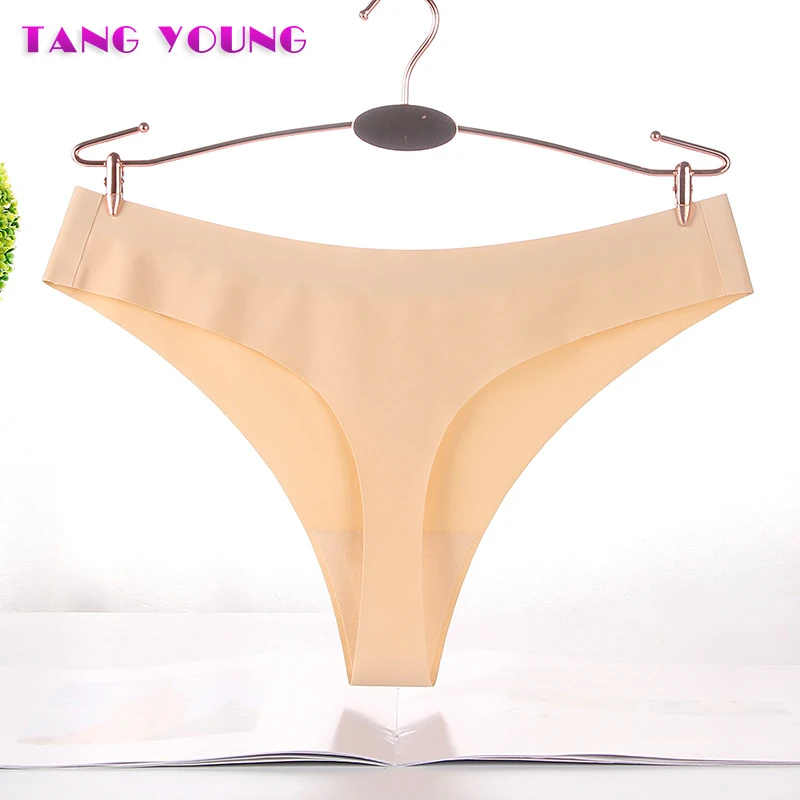 3 шт./партия женские сексуальные трусики бесшовные стринги трусы ультра-тонкие