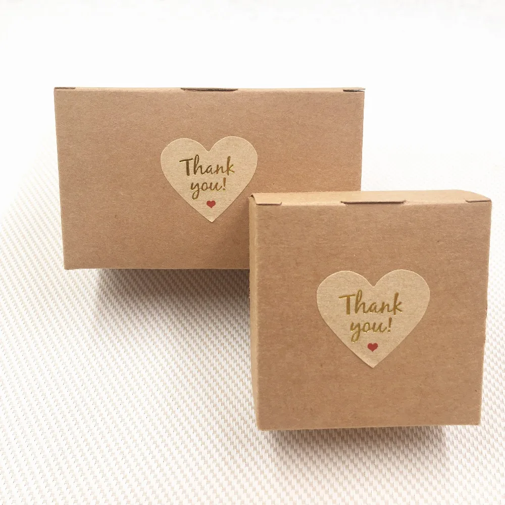 24 шт. натуральная крафт-бумага Подарочная коробка ручной работы свадебные картонная коробка для конфет Кахас упаковка для мыла ручной работы/Ювелирные изделия/печенье/игрушки/Конфета