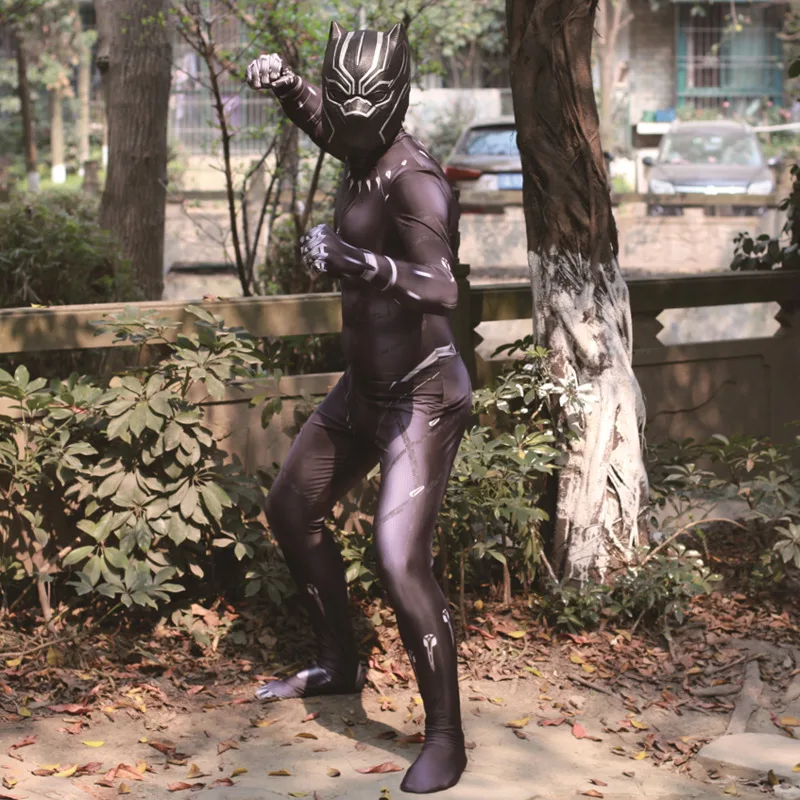 

avengers children halloween costumes for men adult super hero marvel wakanda black panther costume kids cosplay adult 2018 women