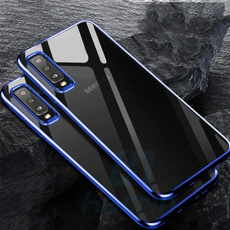 Чехол для телефона Samsung Galaxy A7 2018 чехлы с силиконовым покрытием 2017 2016 A750 A720 A710 чехол