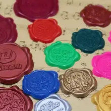 Индивидуальный дизайн воска Подарочный стикер герметизация восковые бирки/пользовательские предупреждающие наклейки Свадебный конверт приглашение подарок; индивидуальный логотип