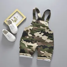 Камуфляжная форма для маленьких мальчиков и девочек; Roupas; коллекция года; летняя детская одежда; хлопковые шорты; Pantalones; детская одежда