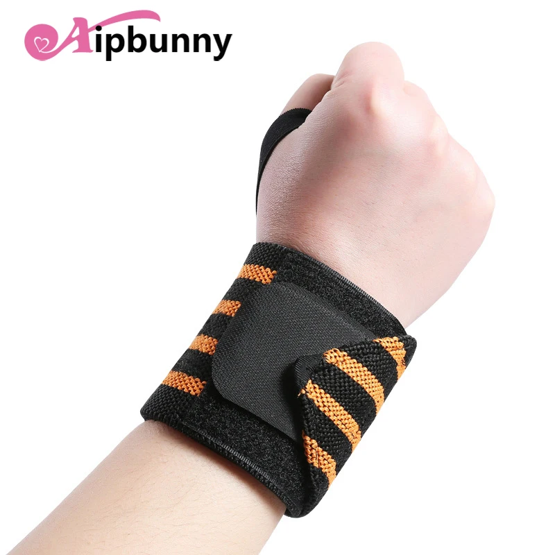 

1 Pcs Adjustable Wrist Band Bandage Wristband Wrap Gym Thumb Brace Strap Weight Lifting Exercise Wrist Support Wraps Band