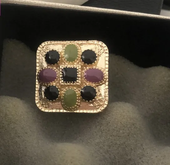 

Wholesale 10 pieces New fashion Metal gold Drip oil Overcoat coat Buttons jacket shirt Sweater button 22mm 2.2cm Free shipping