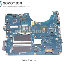 NOKOTION BREMEN-M для samsung NP-R780 R780 Материнская плата ноутбука 17 дюймов GT330M 1 ГБ DDR3 Процессор BA92-06145A BA92-06145B