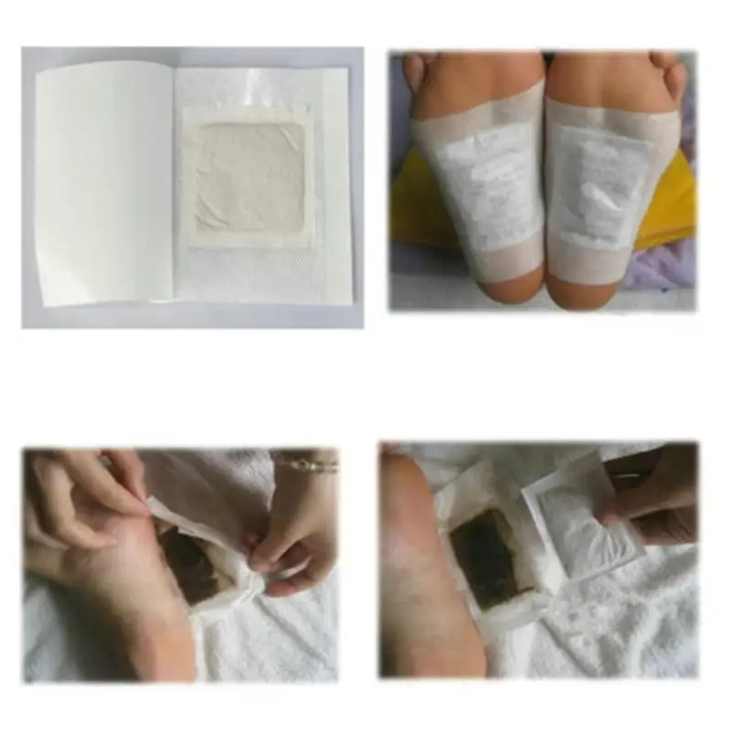 20pcs=(10pcs Patches+10pcs Adhesives) Detox Foot Patches Pads Good   Pad Patch 2018 Hot selling