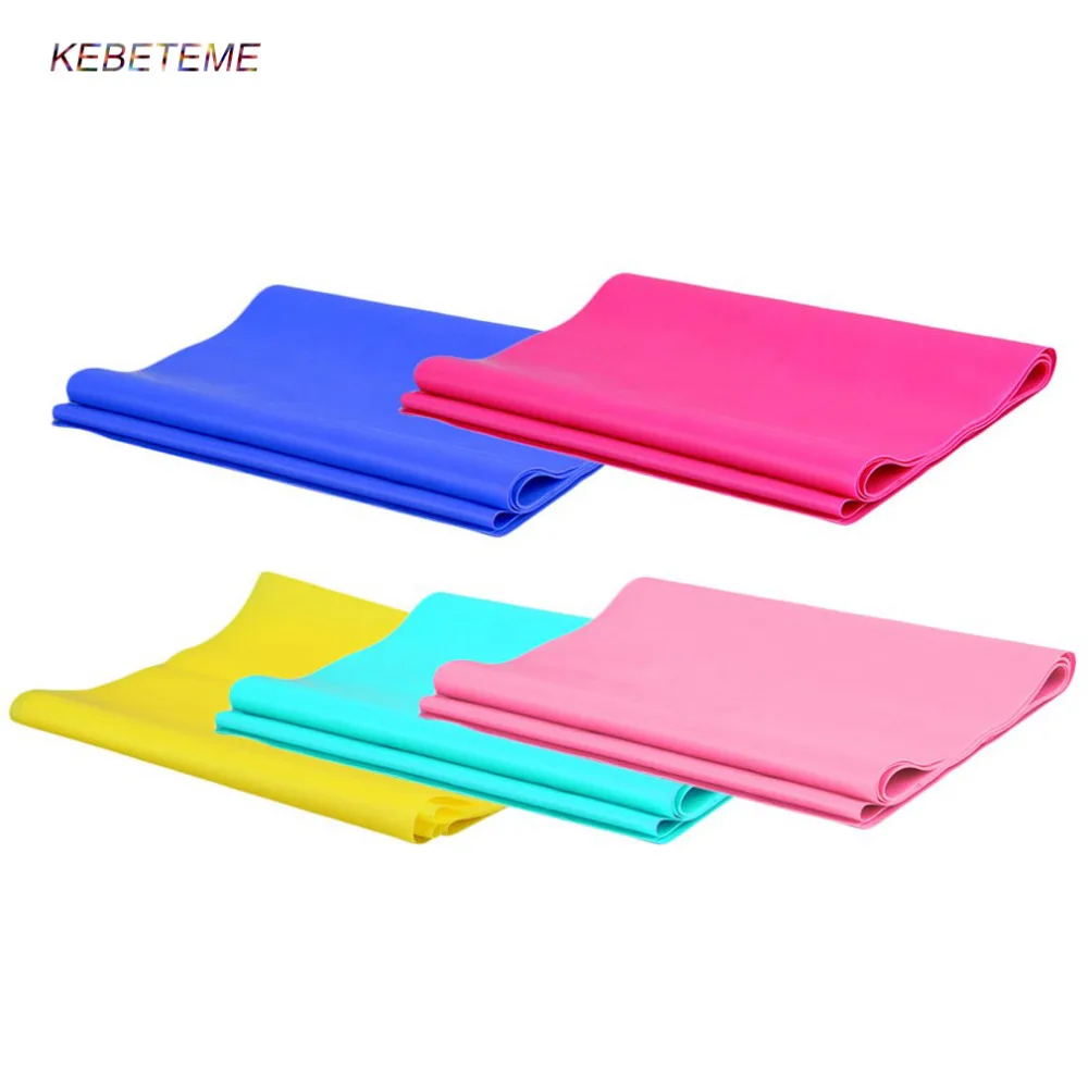 

KEBETEME Game stretching yoga mat Fitness blanket 1.2m Stretching Resistance Elastic Belt
