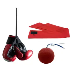 Боксерский удар Упражнение бой мяч Нескользящая оголовье для отражения скорость тренировки бокс YS-BUY