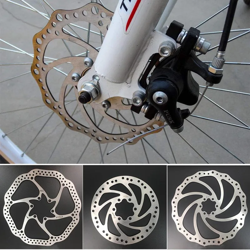

6 Bolts 140/160/180/203mm MTB Road Bike Brake Disc Rotors Hydraulic Mechnical Mountain Bicycle Disc Brake Rotor