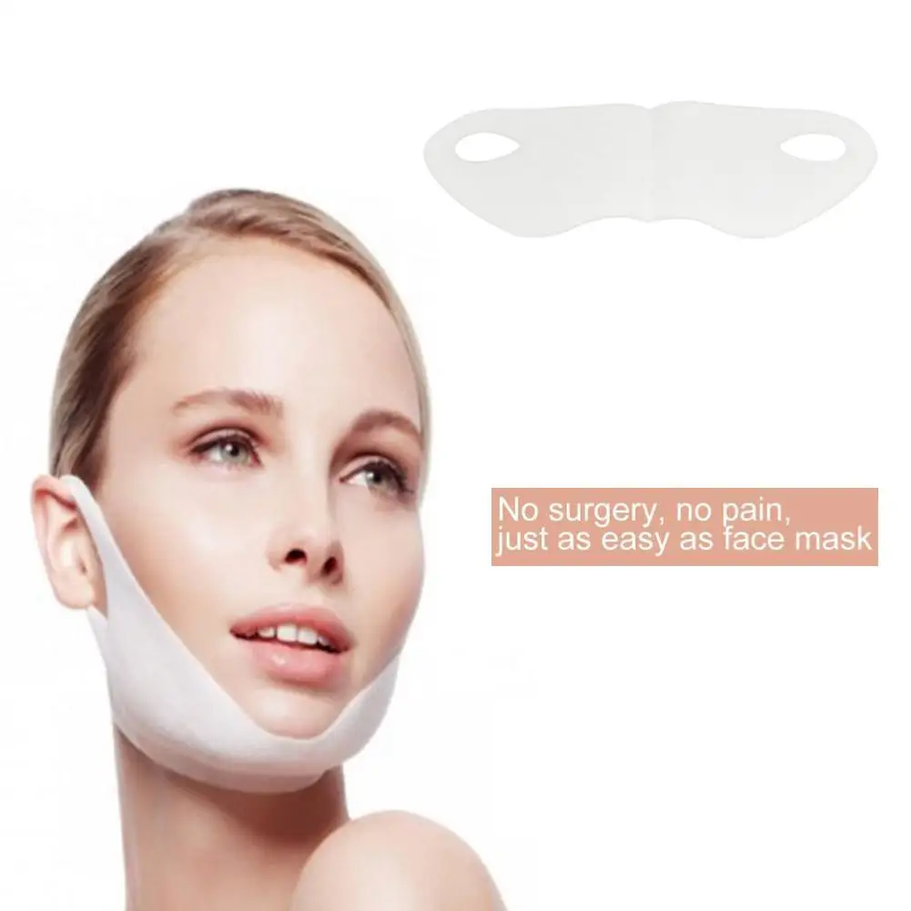 

Lifting Thin Face Mask Thin Chin Care Neck Mask Exfoliation Shaping V-Shaped Facial Weight Loss Bandage Hydrogel Skin Care Mask