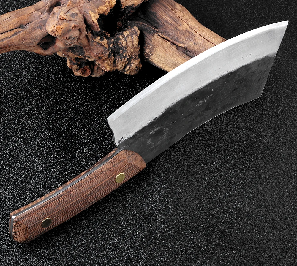 XITUO high grade handmade carbon steel kitchen chef knife slicing meat knife+craft +cut bone+ Chef Knife +Kitchen Accessories