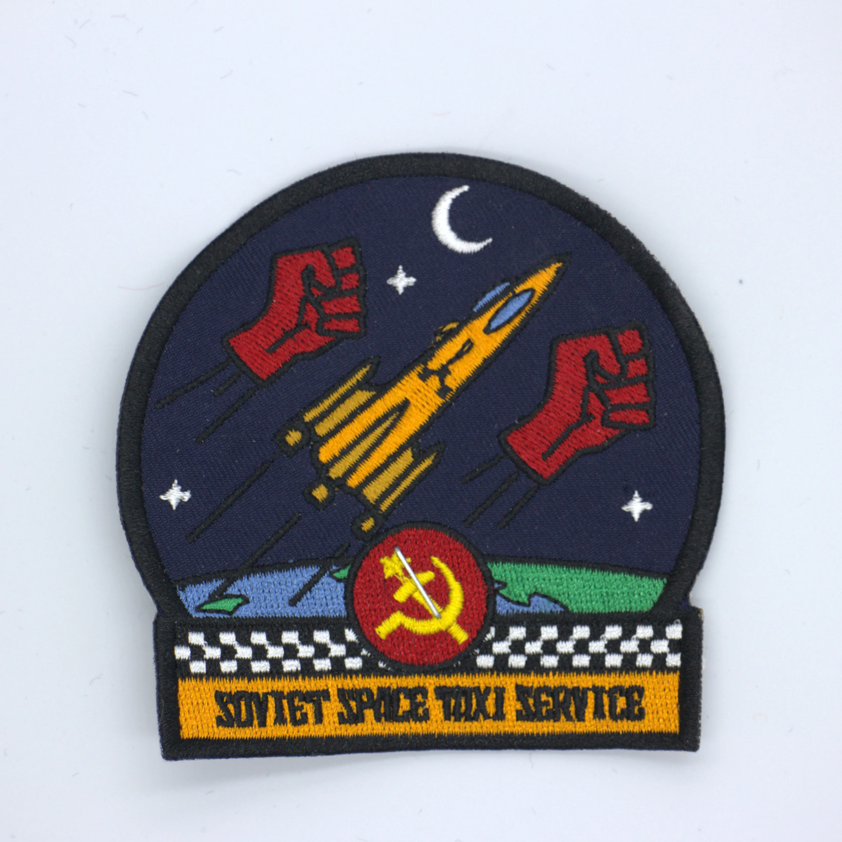 

Custom embroidery big Tactical Morale Patch Hook