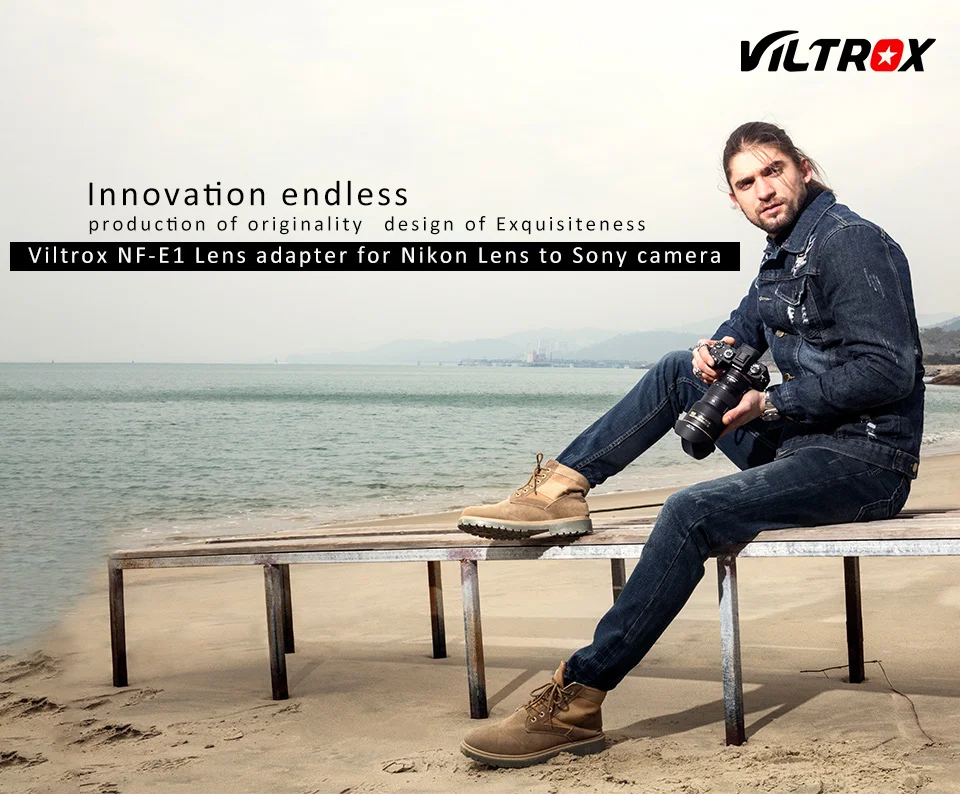 VILTROX NF-E1 автоматической фокусировки объектива адаптер диафрагма Управление для Nikon F объектив sony E крепление A9 A7II A7RIII A7SII A6500 A6300 Камера