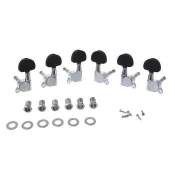 

3R 3L Acoustic Guitar Machine Heads Knobs String Tuning Peg Tuner Accessories