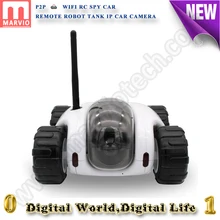 Wireless 960P robot remote access tank IP Camera wifi Support memory Card font b smartphone b