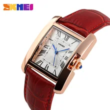 Femmes Montres 2017 Marque De Luxe Montre À Quartz Mode Casual Bracelet En Cuir Or Femmes Robe Montres Montre Femme quartz-montre