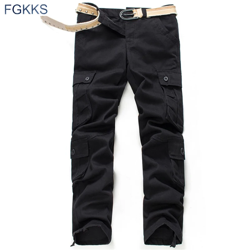 FGKKS 2017 New Brand High Quality Spring Style Mens Khaki