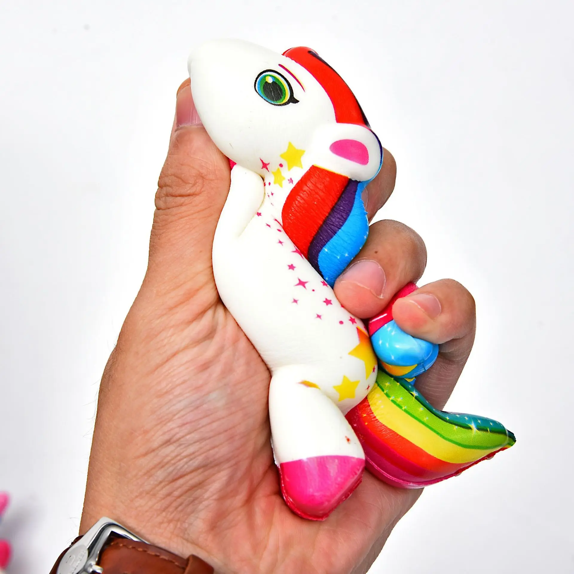 TOBEFU Pegasus Единорог Мягкий PU Мягкий медленно поднимающийся ароматизированный хлеб Squeeze игрушки Моделирование Ремесло Декор Детский подарок