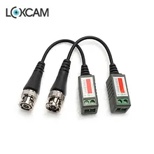 Витой Видео балун пассивные трансиверы системы видеонаблюдения DVR камера BNC Cat5 CCTV UTP Видео балун до 3000 футов диапазон