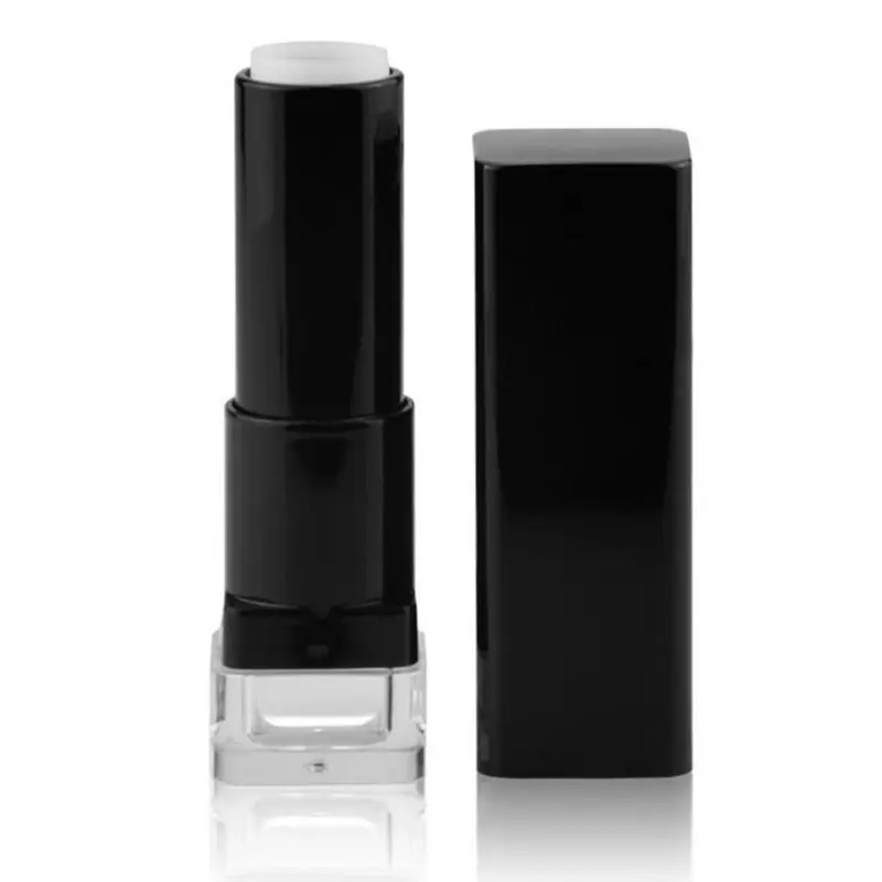 empty black lipstick tube containers, lip balm bottle high quality