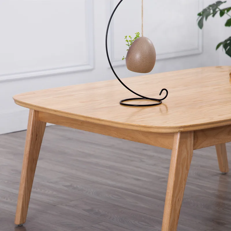 US $236.55 Modern Wood Table Kotatsu Japanese Style Living Room Furniture Coffee Table NaturalDark Walnut Color Asian Center Table Wooden