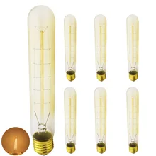 6 шт./партия E27 T30 Эдисон лампы накаливания, нить накаливания свет Винтаж под старину промышленного Стиль лампа Вольфрам BulbLight