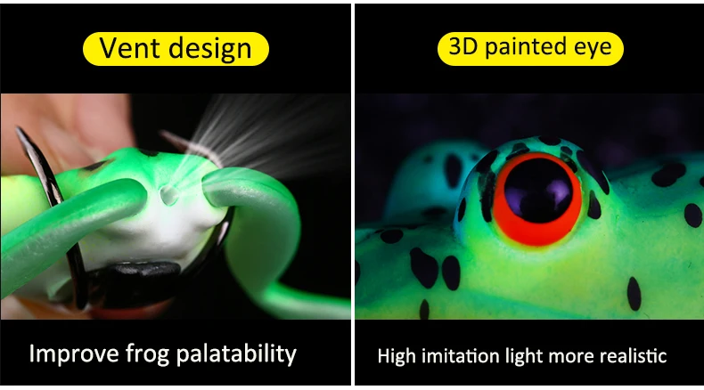 5 шт. Fishng приманка Лягушка Мягкие приманки для Snakehead 70 мм 13 г Рыбалка Bait мягкий Topwater воблеры 7 цветов Crankbait лосось