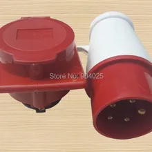 Бензиновый двигатель 3 фаза пять отверстий штепсельная вилка и розетка