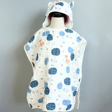 Best Price 4/6-layer Kids Hooded Cloak Ultra-soft Superabsorbent Muslin Gauze Infants Bath Towel Printing Baby Boys Girl Bathrobe 60*65cm Best Price 4/6-layer Kids Hooded Cloak Ultra-soft Superabsorbent Muslin Gauze Infants Bath Towel Printing Baby Boys Girl Bathrobe 60*65cm