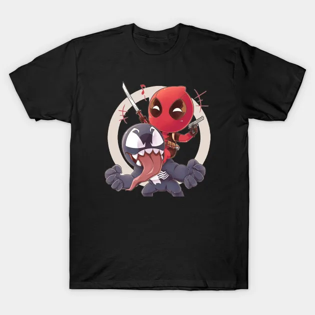 Мужская футболка с коротким рукавом deadpool venom Deadpool Футболка женская | одежда