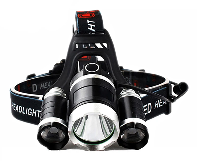 Litwod Z202303 Перезаряжаемые XM-L T6 3 светодиодные фары свет фар рыбалка лампы охотничий фонарь глава фонарик