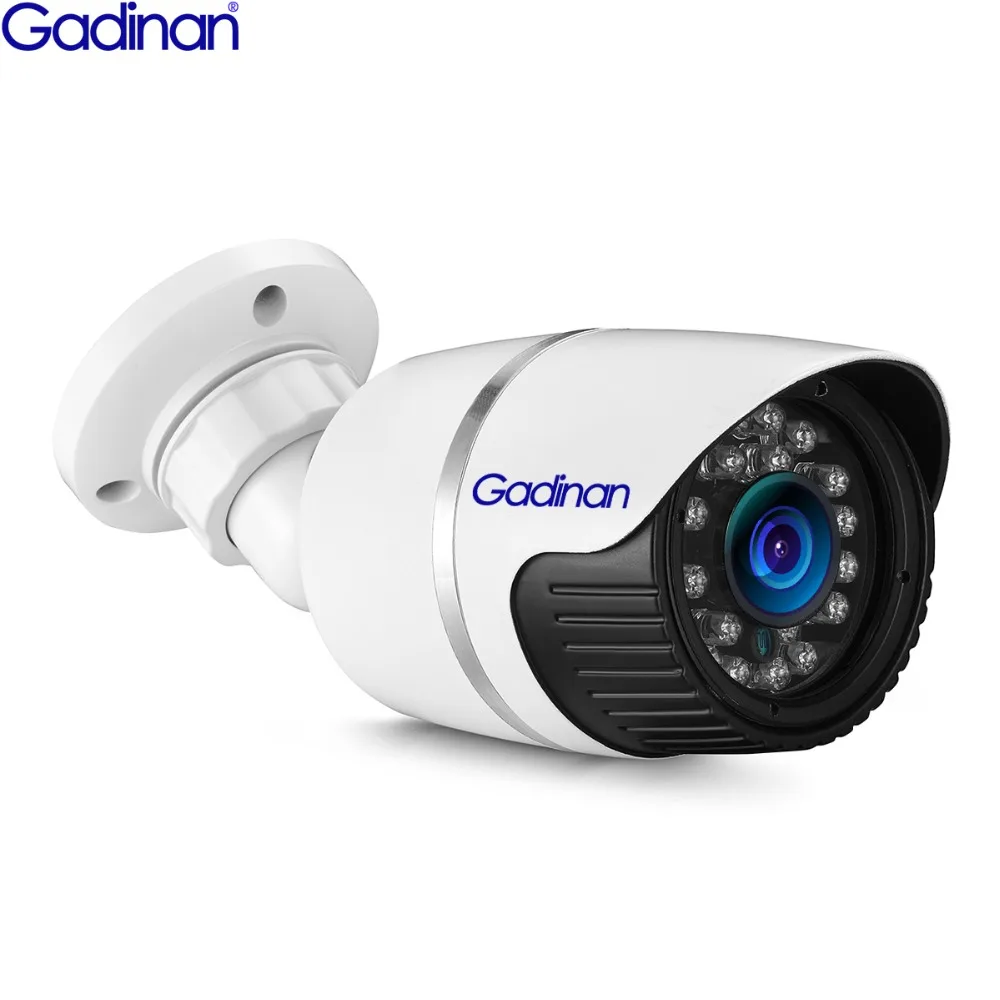 Gadinan 48 В PoE IP камера H.265 1080P 25fps 2.0MP SONY IMX307 CCTV наружная Пуля безопасности ONVIF IP66 DC12V/48 V