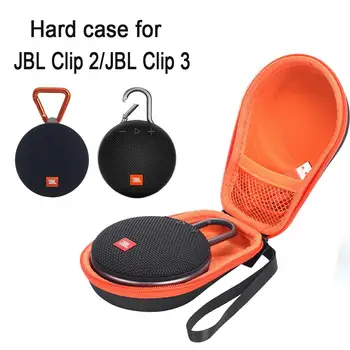 

EVA Hard Shell Protective Storage Case Bag for JBL Clip 2 3 Shockproof Dustproof Carrying Box Clip2 Clip3 Bluetooth Speaker Part
