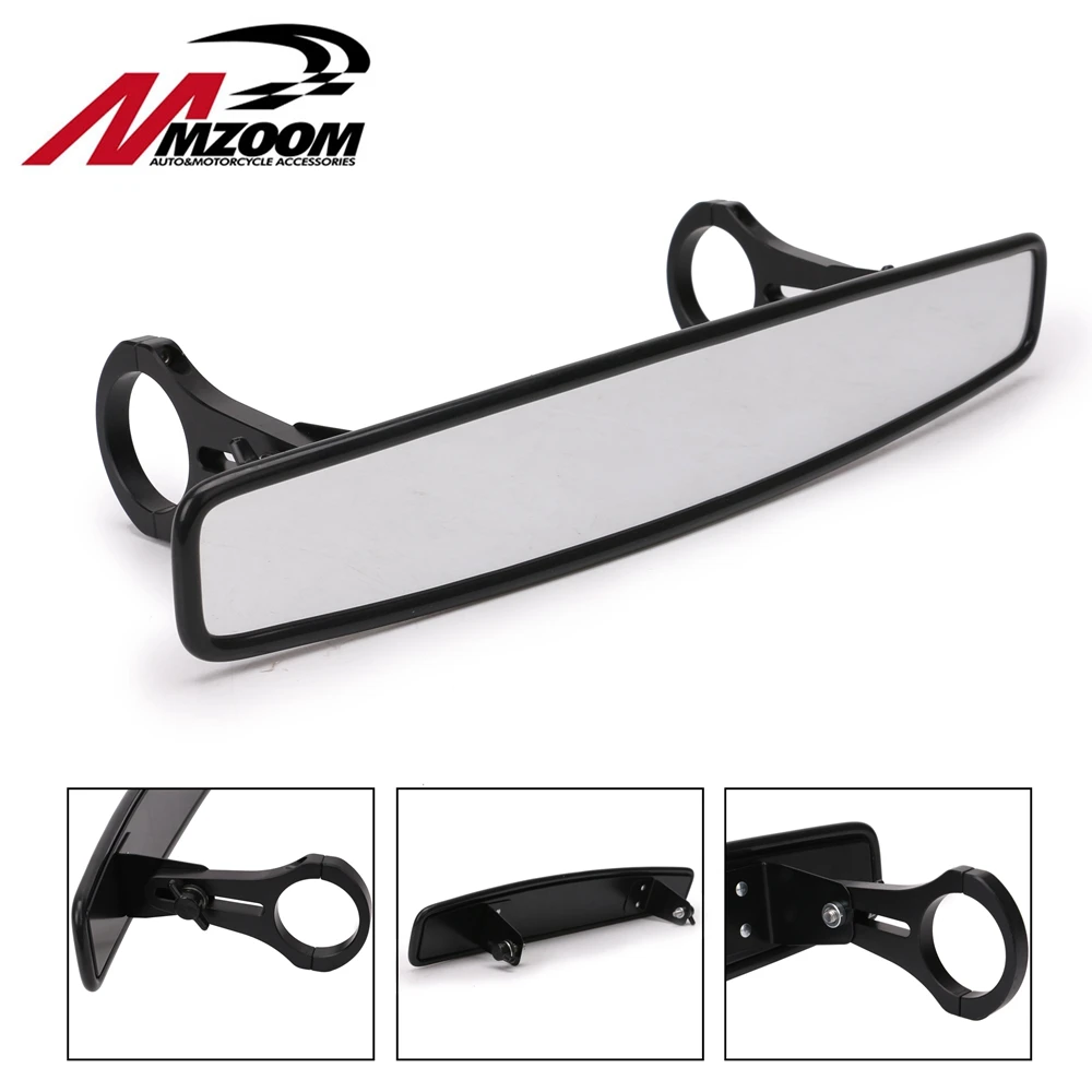

UTV Rear View Race Mirror with 2" Clamp for Can Am Commander Maverick 800 1000 for POLARIS RZR XP 900 Ranger for Yamaha