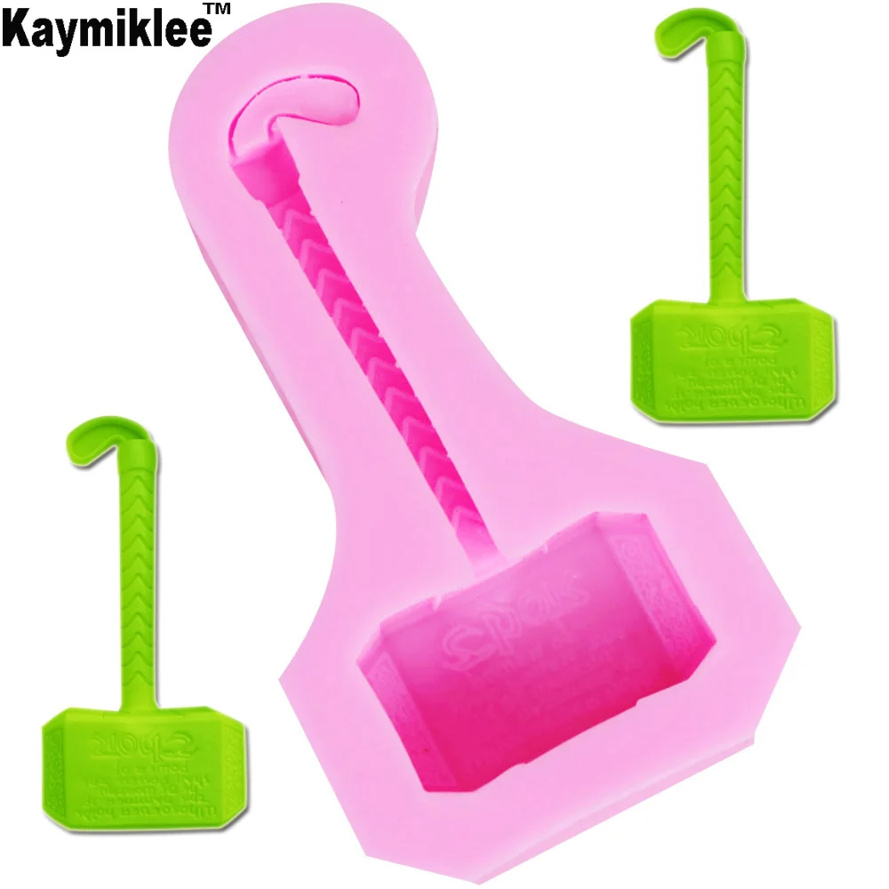 Buy M278 Cartoon Hammer Silicone Mold Creative Cake