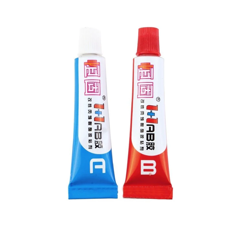 

High Quality Epoxy AB Metal Glue Transparent Multipurpose Adhesive Acrylic Resins Most Metal Crystal Jewelry Handicrafts Tools