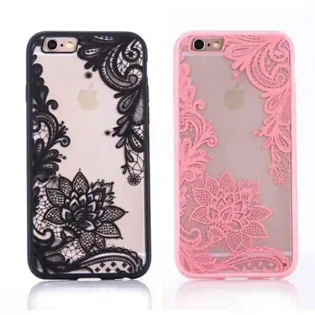 coque iphone 7 dentelle noir